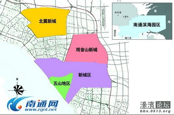 南通2020观音山规划图,南通2021观音山规划图 先锋镇将部分划归观音山,其余的仍留在通州!