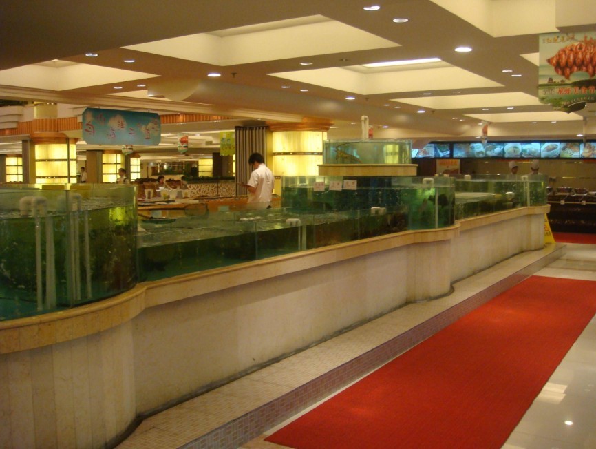惠安海鲜干货照片_惠安风景_惠安海鲜池制作(4)