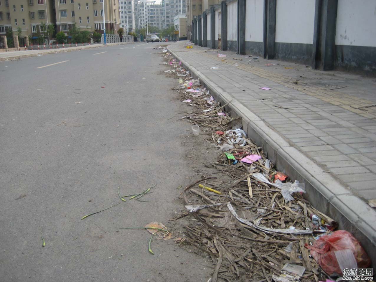 通州城区最脏一条马路