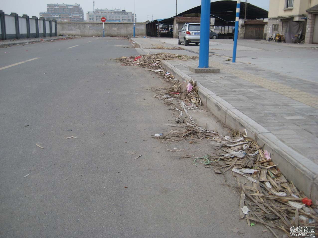 通州城区最脏一条马路