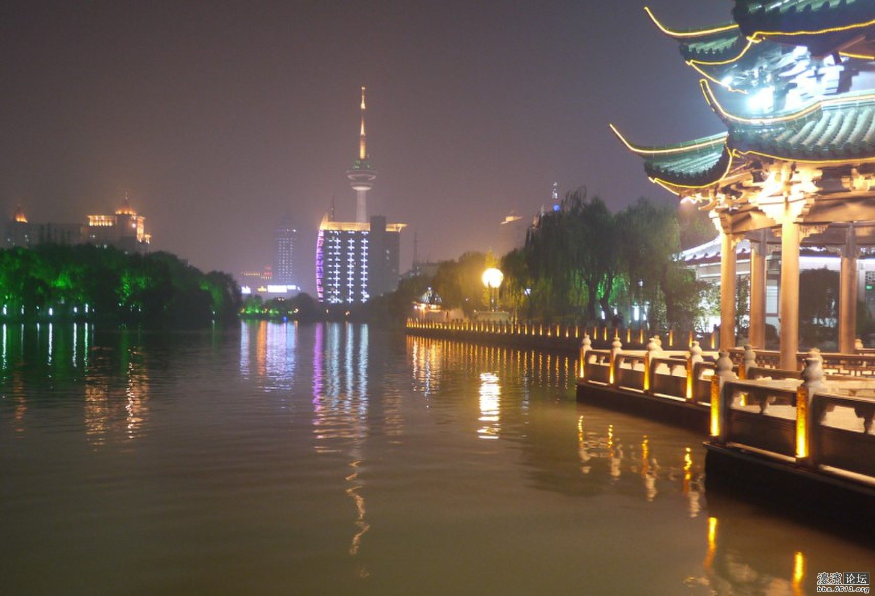 ★ 傍晚沿濠河周边走一走,南通人的自豪感油然