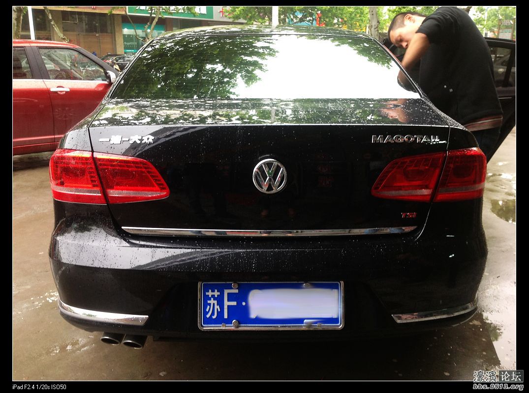 2.0T大众新迈腾安装原厂导航德赛西威2311,倒