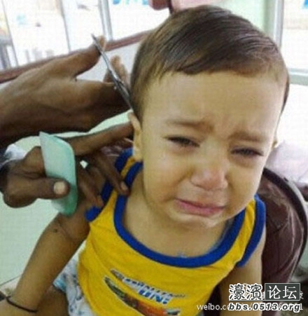 你<em>小时候</em>剪<em>头发</em>,是不是也像世界末日一样~ - 濠