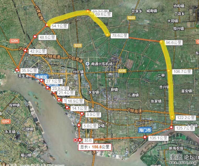 沪通长江大桥完工后,锡通高速将止于沈海高速,这部分也就成为南通