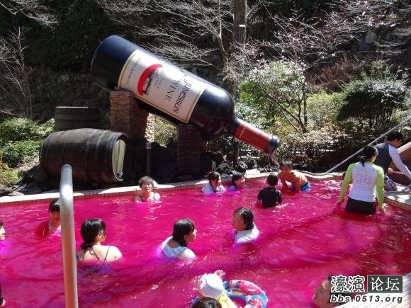 法国红酒在日本该如何推广?比如这样弄个酒池