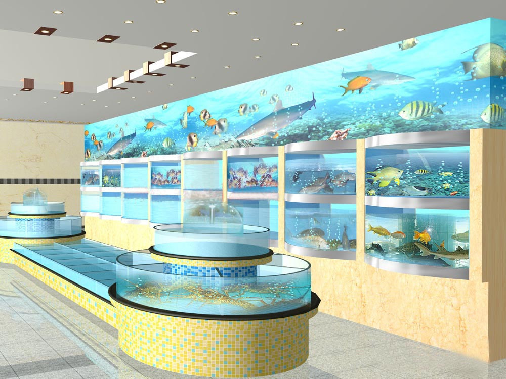高清海鲜池设计图_海鲜池的设计草图_海鲜池设计图(4)