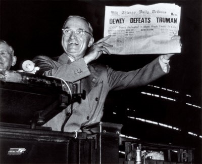 1948年美国总统大选:"下狗"杜鲁门的逆袭