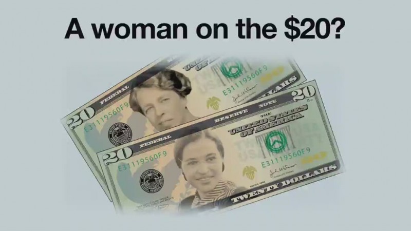 20美元纸币换头像:为何选她印在钞票上