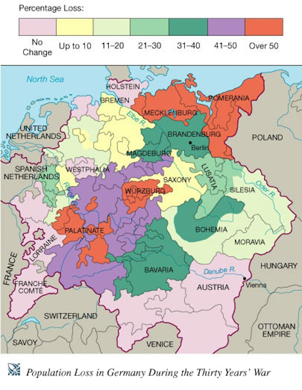 欧洲三十年战争