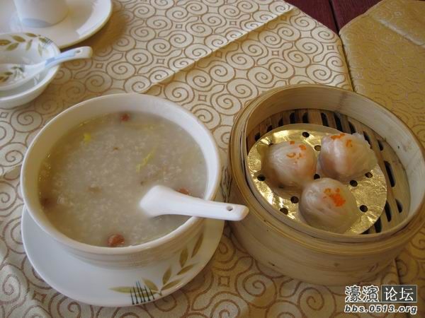 荔湾艇仔粥,蟹黄鲜虾饺