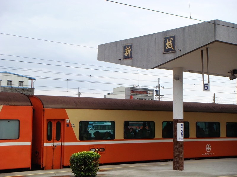花莲新城车站站台
