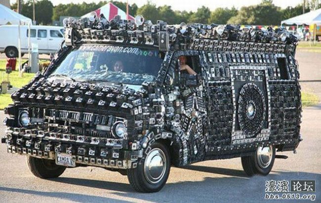 浑身装满相机的牛车,真浪费!