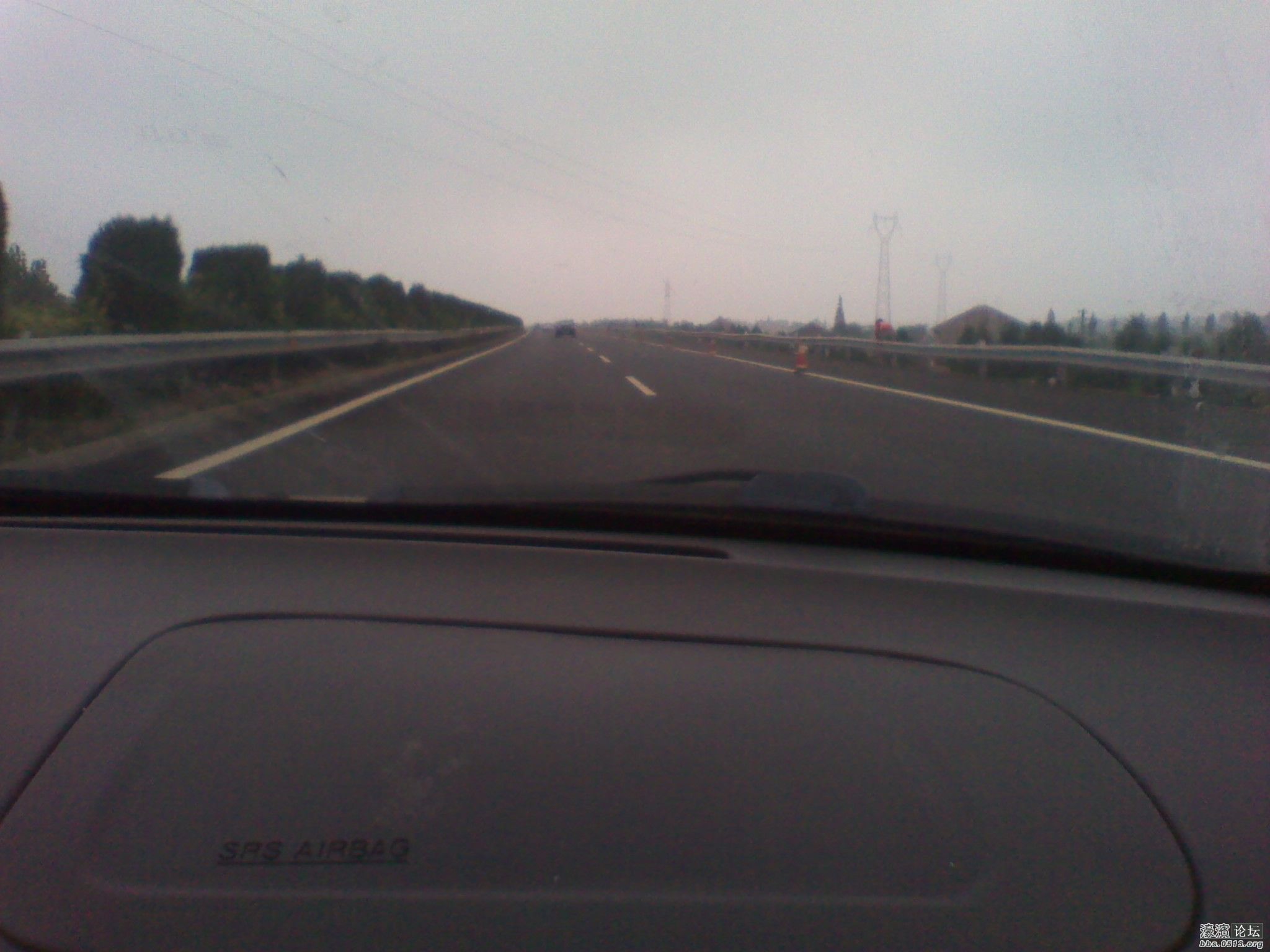 12日去启东朋友家钓鱼的路上