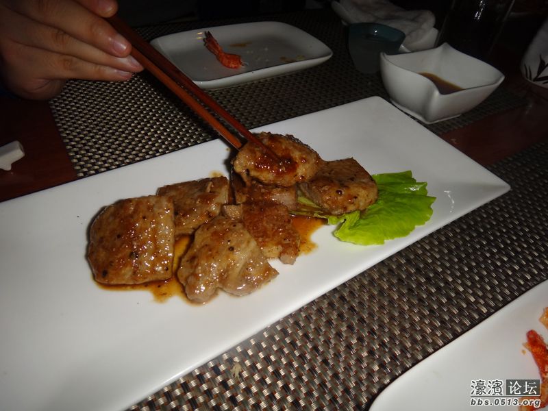 什么牛肉的，就这一盘子，188大洋