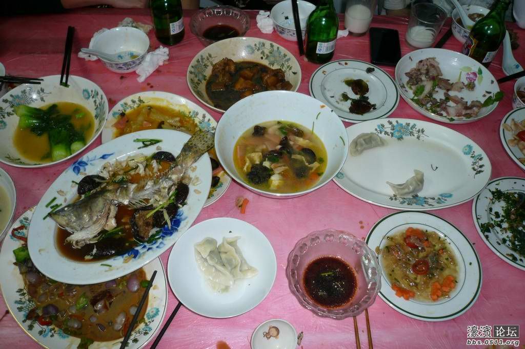 风卷残云：说明今天的菜还是受欢迎的