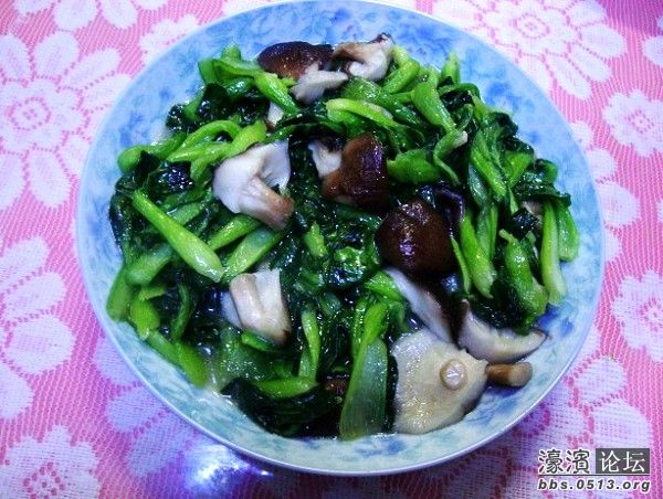 香菇青菜