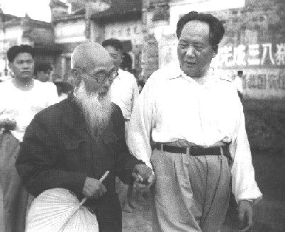 毛泽东会见他的启蒙老师毛宇居