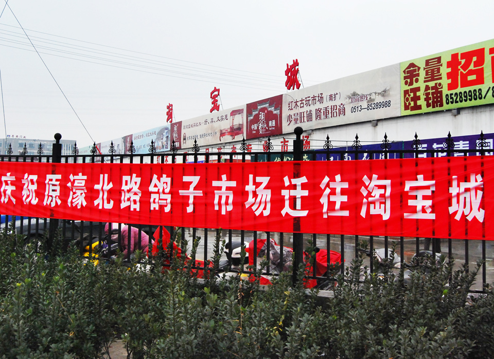 城市管理重头戏  鸽子市场迁淘宝城交易 (3).jpg