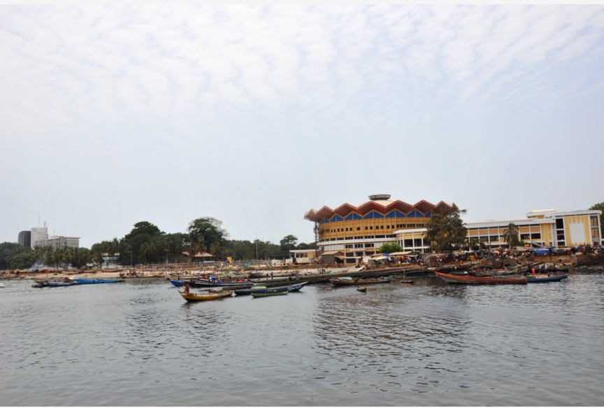 总统府附件海边