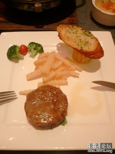 这是我自己吃的 牛排好玲珑啊