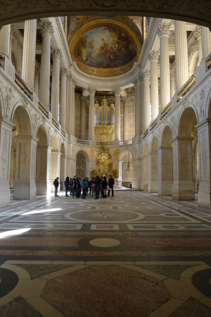 凡尔赛宫礼拜堂。