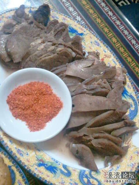 牛舌头 一只80快 这是半个