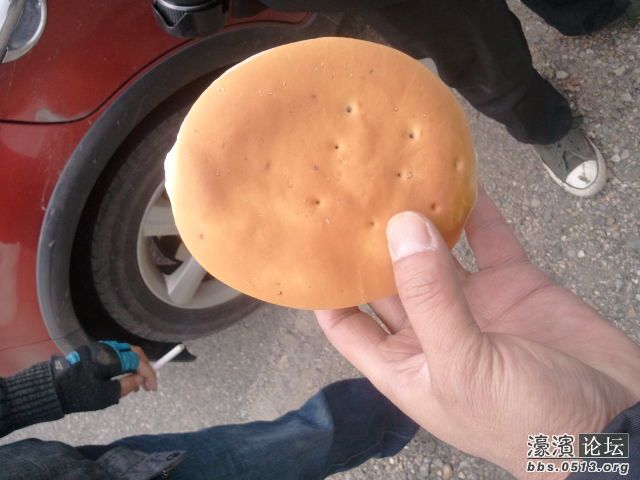 路上遇到车友给我的 咬不动 可以砸死人的膜