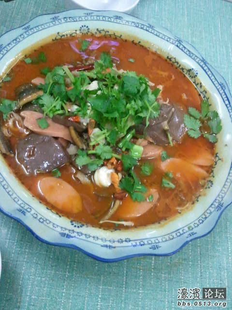 口味很重 吃的一头汗