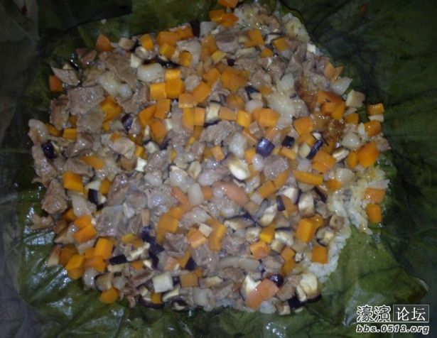 打开荷叶，哇！清香袭来！