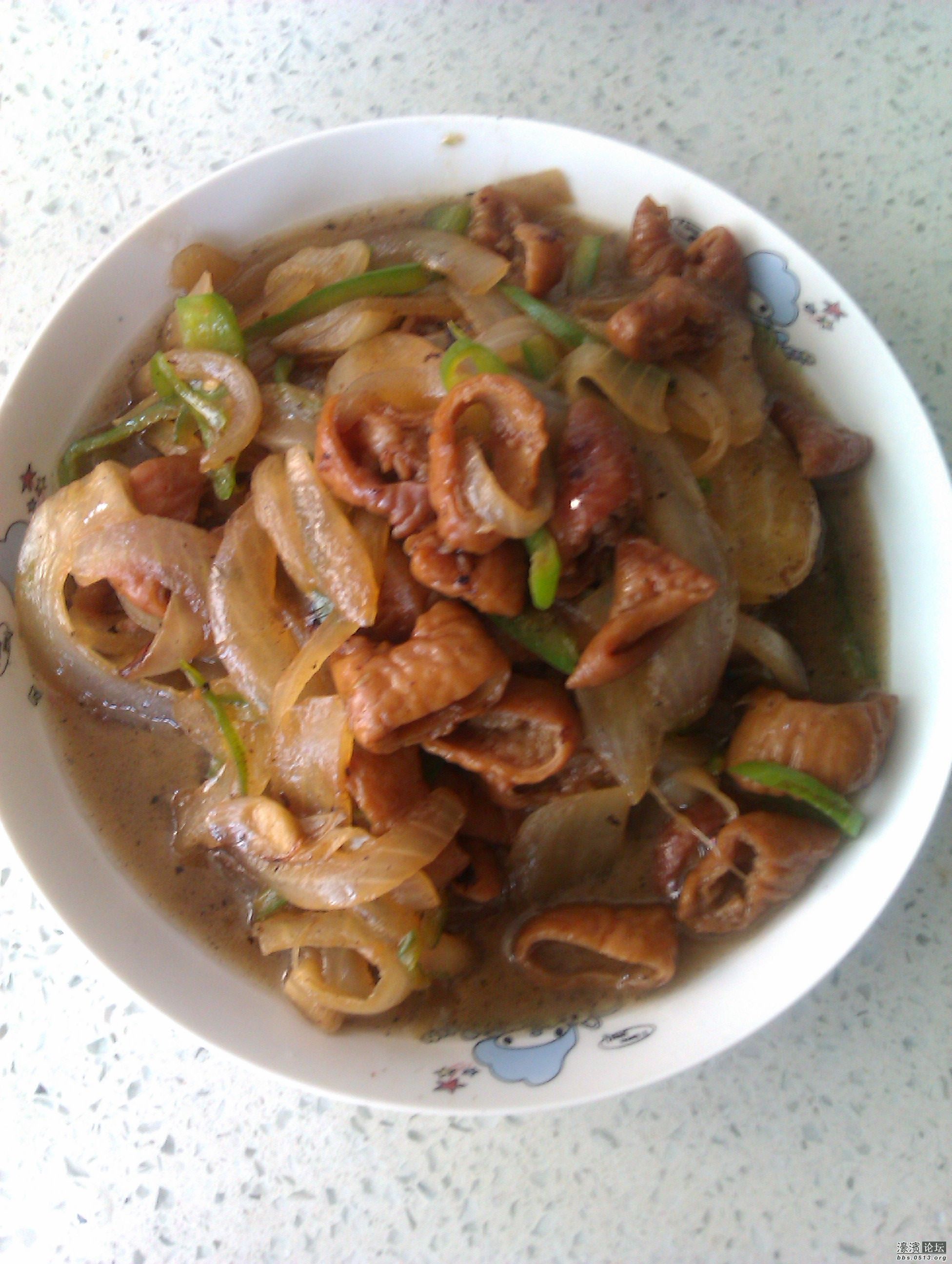 洋葱大肠，还可以哦