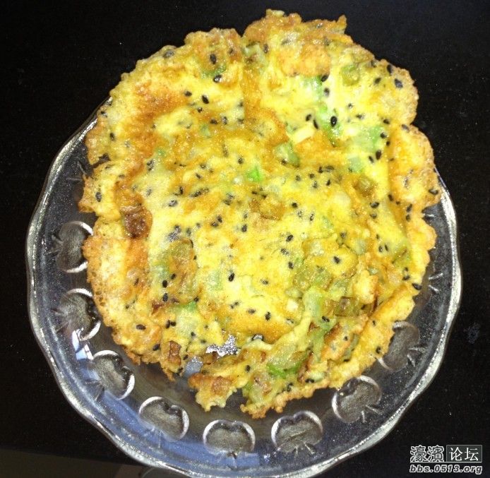 第二张饼比第一张焦黄点