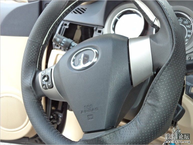 未来得及缝的方向盘套，大工程啊.jpg