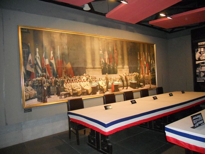 日军向同盟国投降画面