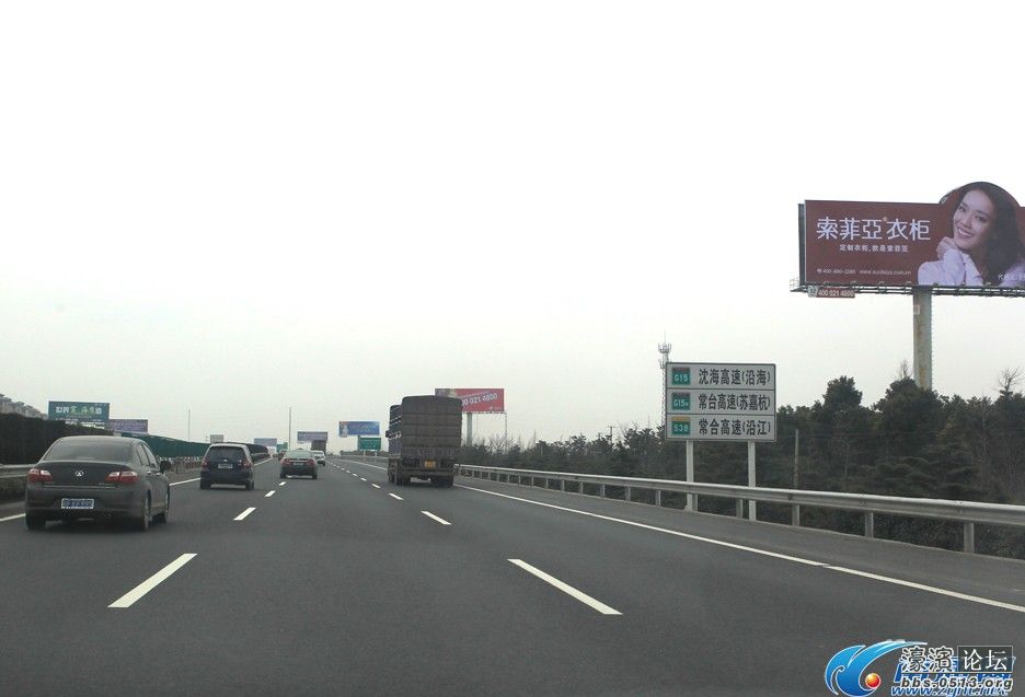 沈海高速公路南通段有条不紊