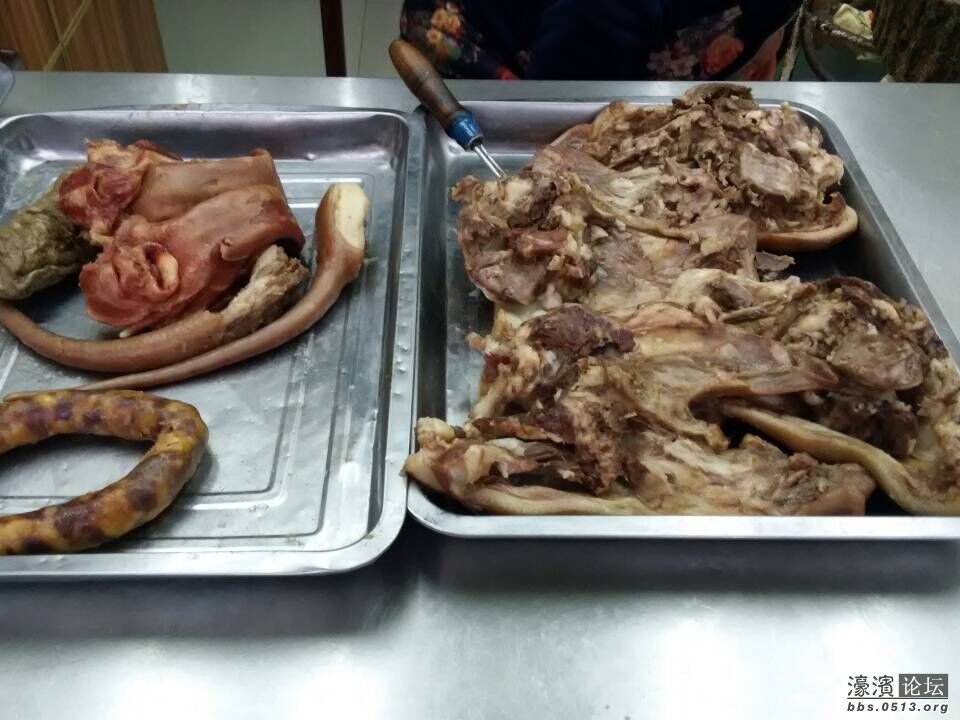 港闸草根美食--猪头肉