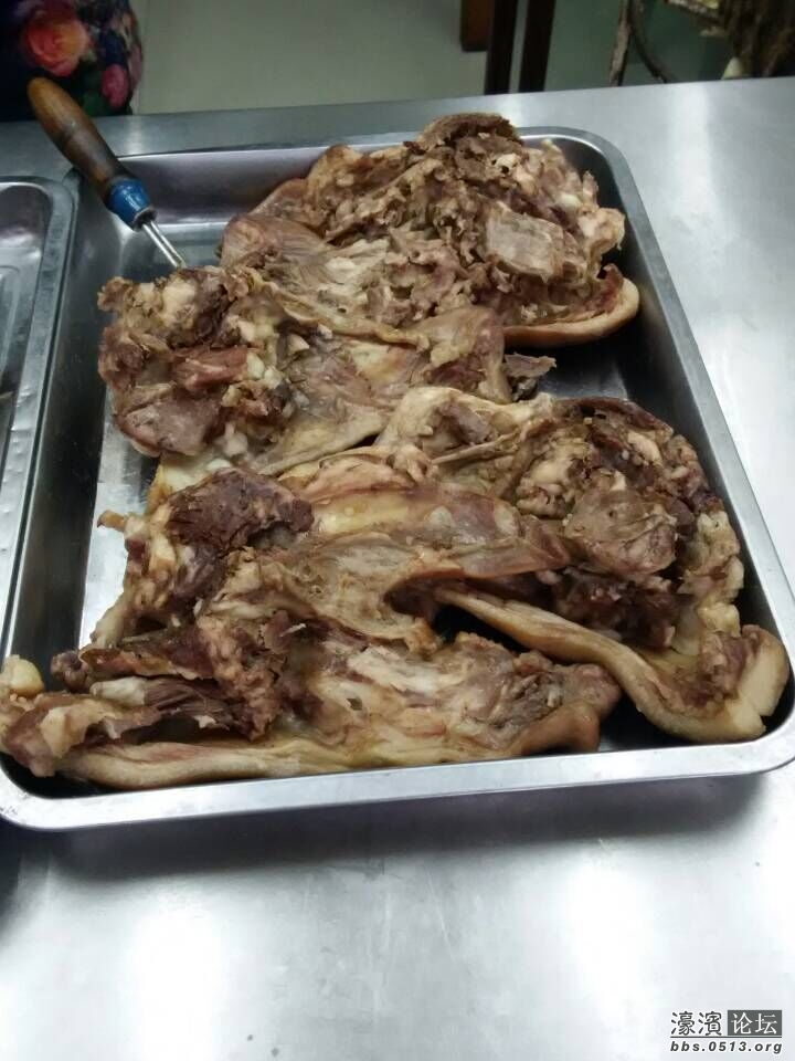 猪脸肉特写（书面用语）