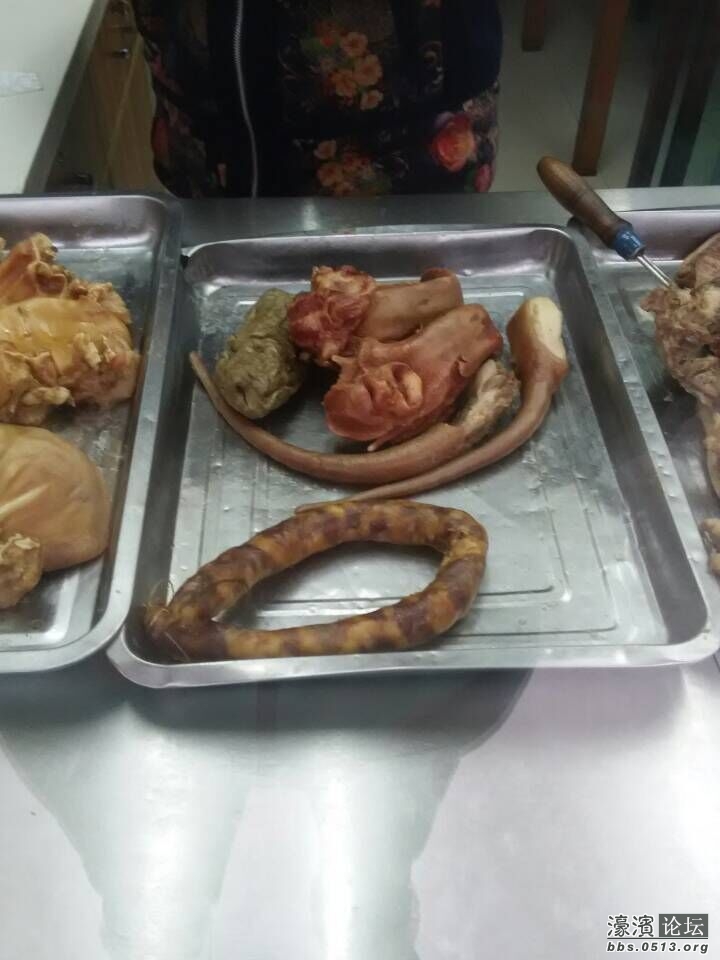 猪舌头、猪尾巴