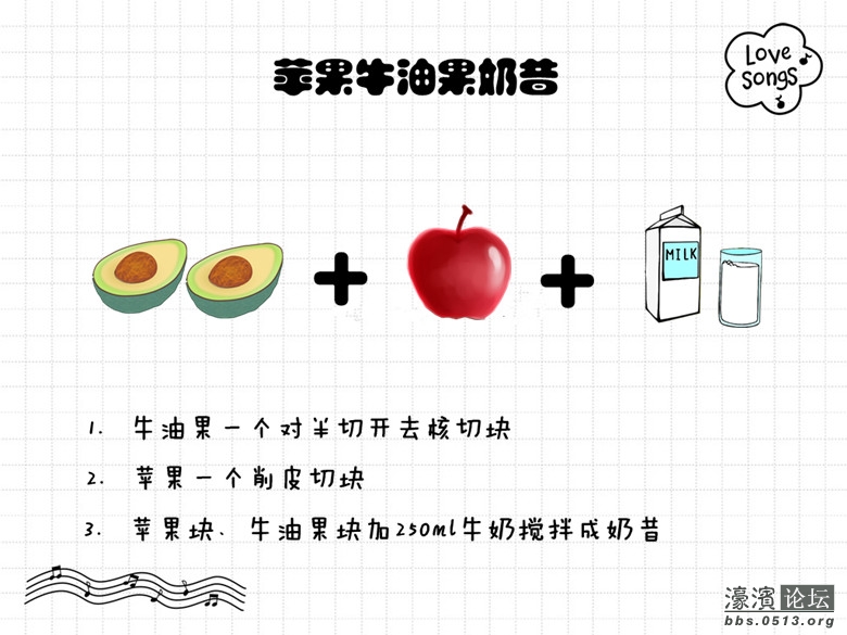 苹果牛油果奶昔 步骤图.jpg