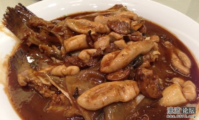 招牌菜--红烧河豚鱼