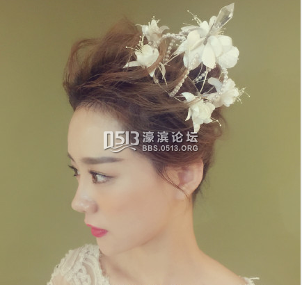 新娘头饰造型