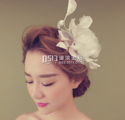 新娘头饰造型