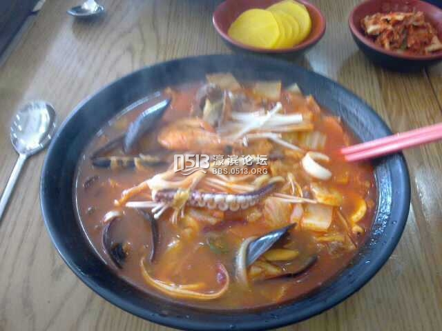 来张真宗韩国拉面!