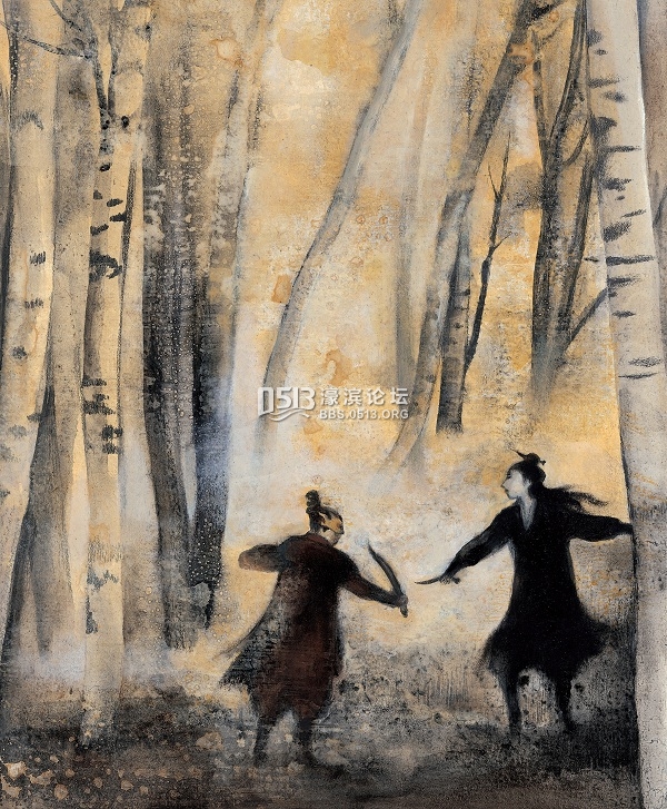 读图︱《刺客聂隐娘》手绘人物图