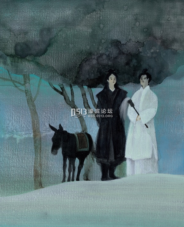 读图︱《刺客聂隐娘》手绘人物图