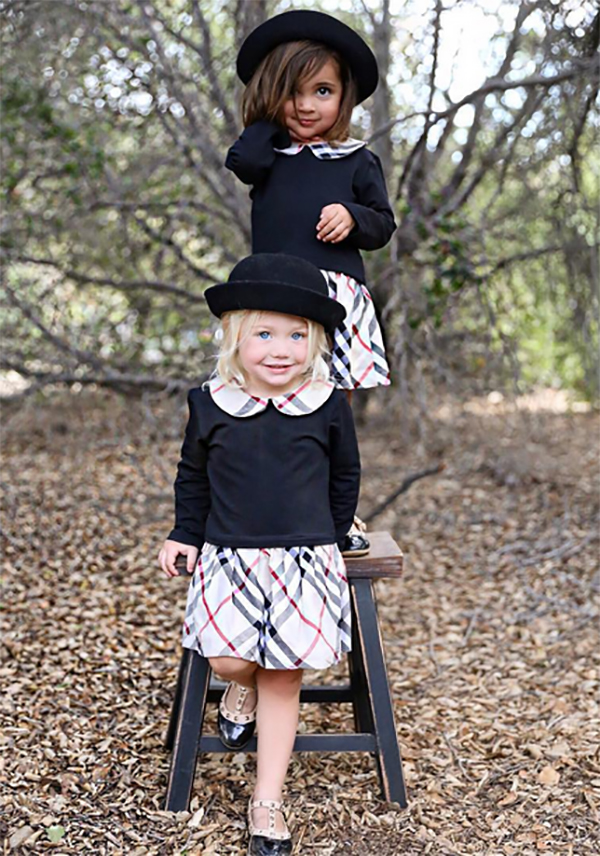 10后最潮姐妹花，比小辣椒们穿得都时髦