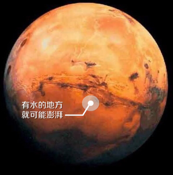 每日一词：火星有水！