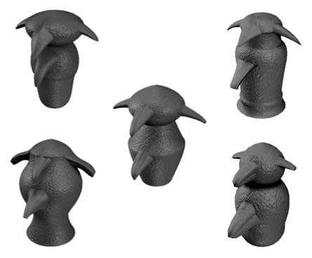 脸盲实验中所用的称为Greeble的立体物体