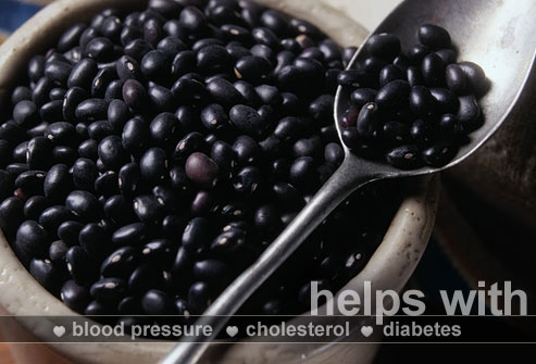 黑豆。图片：WebMD.com。