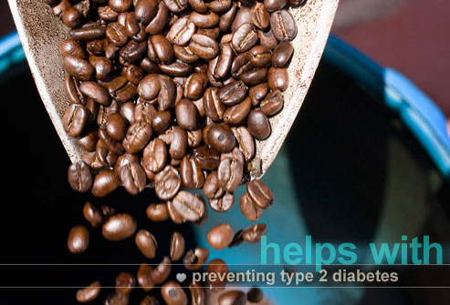 咖啡豆。图片：WebMD.com。