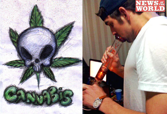 之所以在多数国家成为禁品，是因为大麻家族少数种类含有的四氢大麻酚，会带给吸食者与其他毒品相似的强烈刺激。但在西方，吸食大麻的违法行为相对普遍，即便是菲尔普斯这样的青年典范，也被媒体曝光有大麻吸食史。图/deviantart.com
